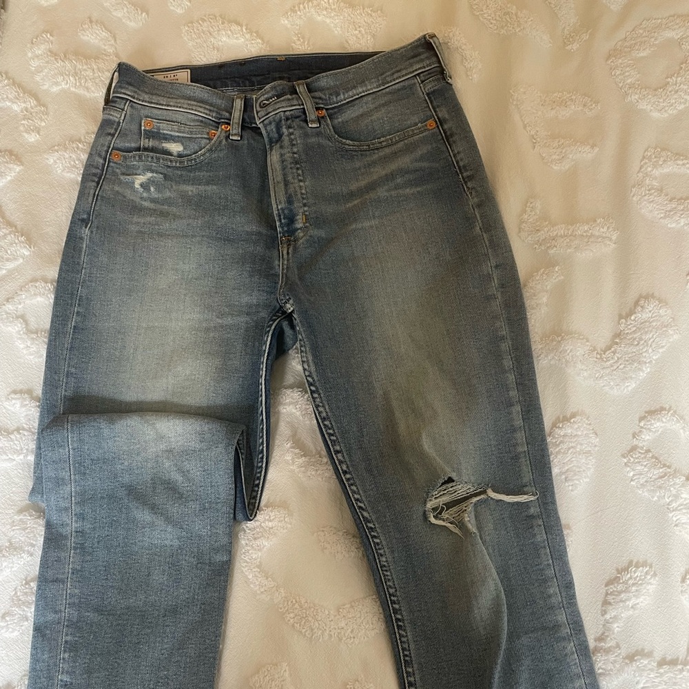 Gap Cigarette High Rise Jeans